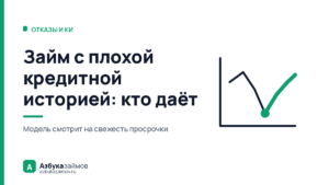 Займ с плохой кредитной историей: кто реально даёт и где обманут