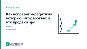 Как исправить кредитную историю: что работает, а что продают зря