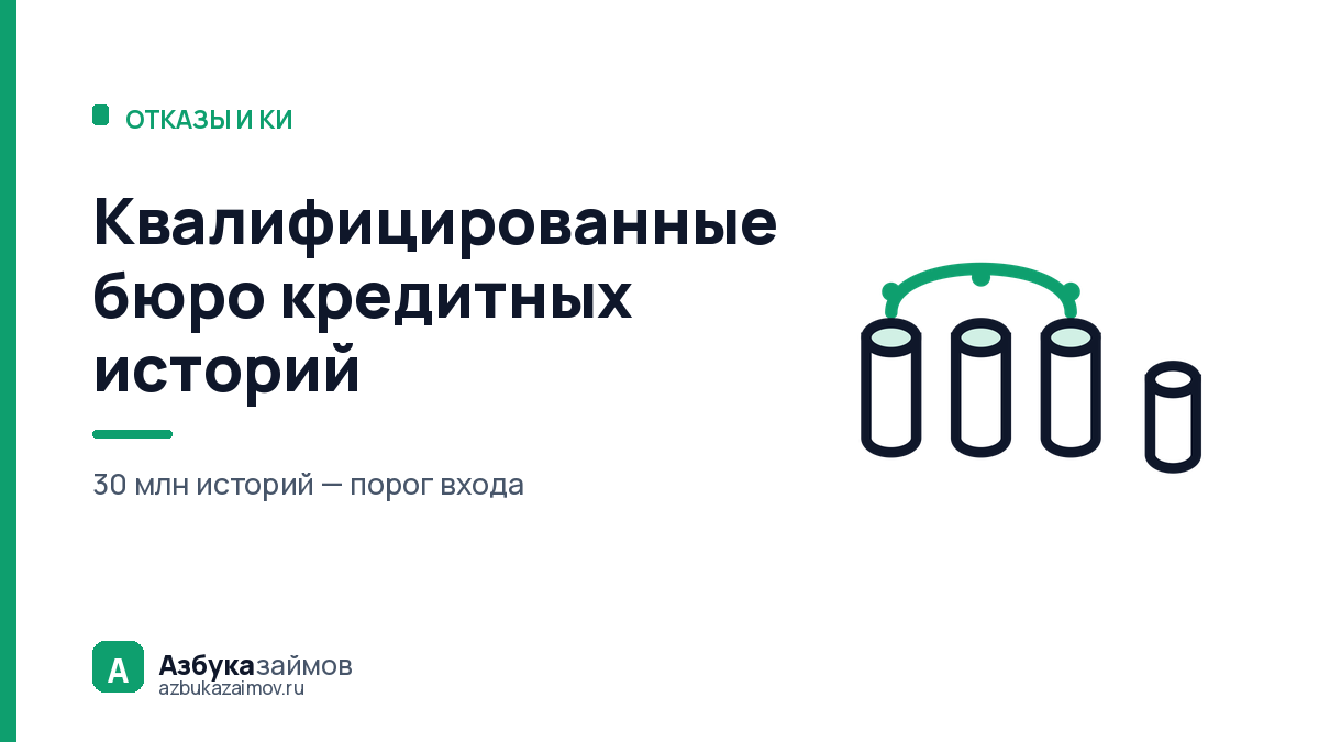 Квалифицированные бюро кредитных историй: чем они отличаются от обычных